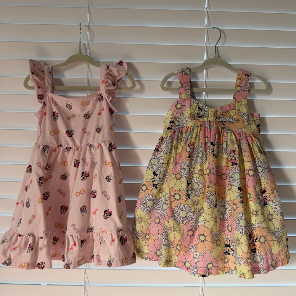 Janie and Jack x Disney lot duo bundle set girls dress size 2t